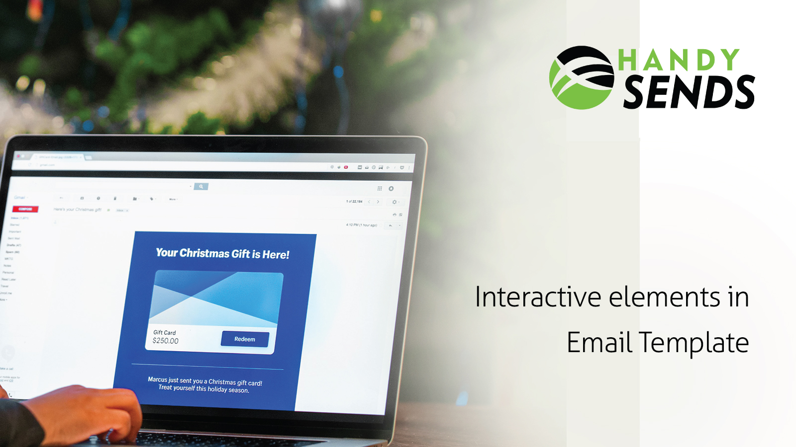 Interactive Elements in Email Template